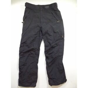 SOLSTICE RUGGED MICROSHED GALE FORCE SKI SNOWBOARD PANTS MEN'S SZ XL BLACK